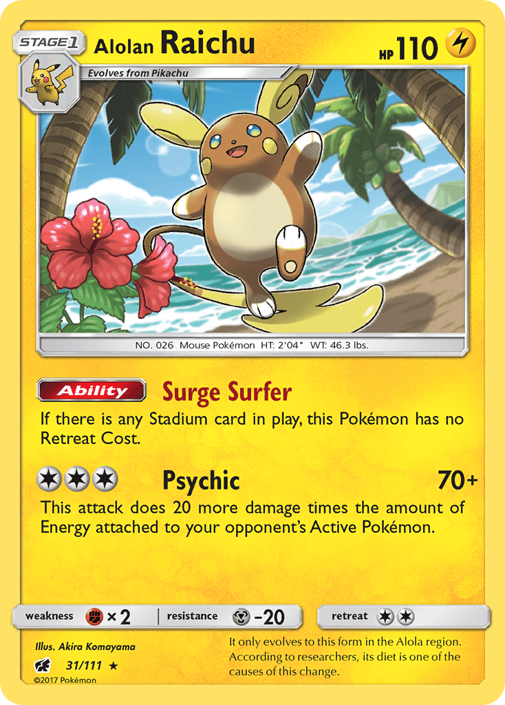 Alolan Raichu: Crimson Invasion