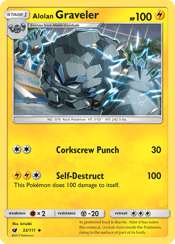 Alolan Graveler: Crimson Invasion