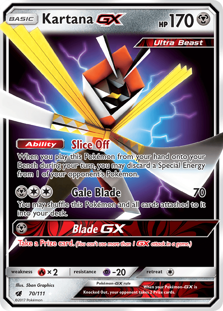 Kartana-GX: Crimson Invasion