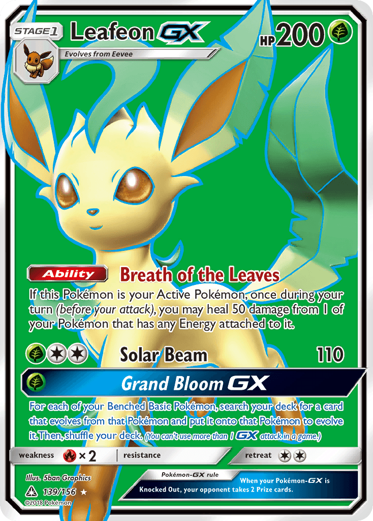 Leafeon-GX: Ultra Prism