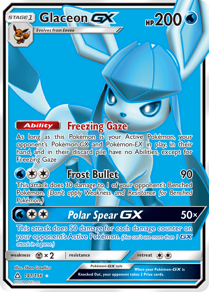Glaceon-GX: Ultra Prism