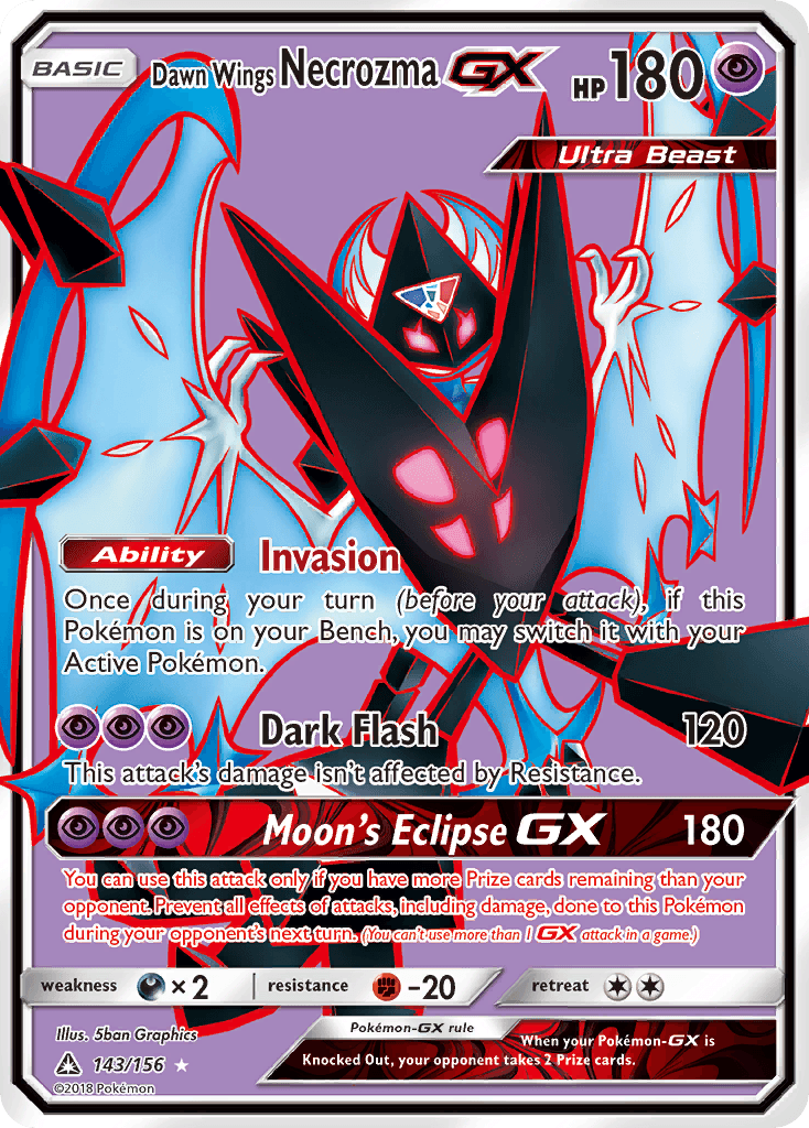 Dawn Wings Necrozma-GX: Ultra Prism