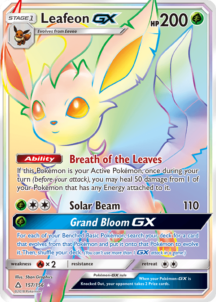 Leafeon-GX: Ultra Prism