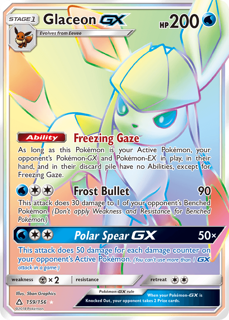 Glaceon-GX: Ultra Prism