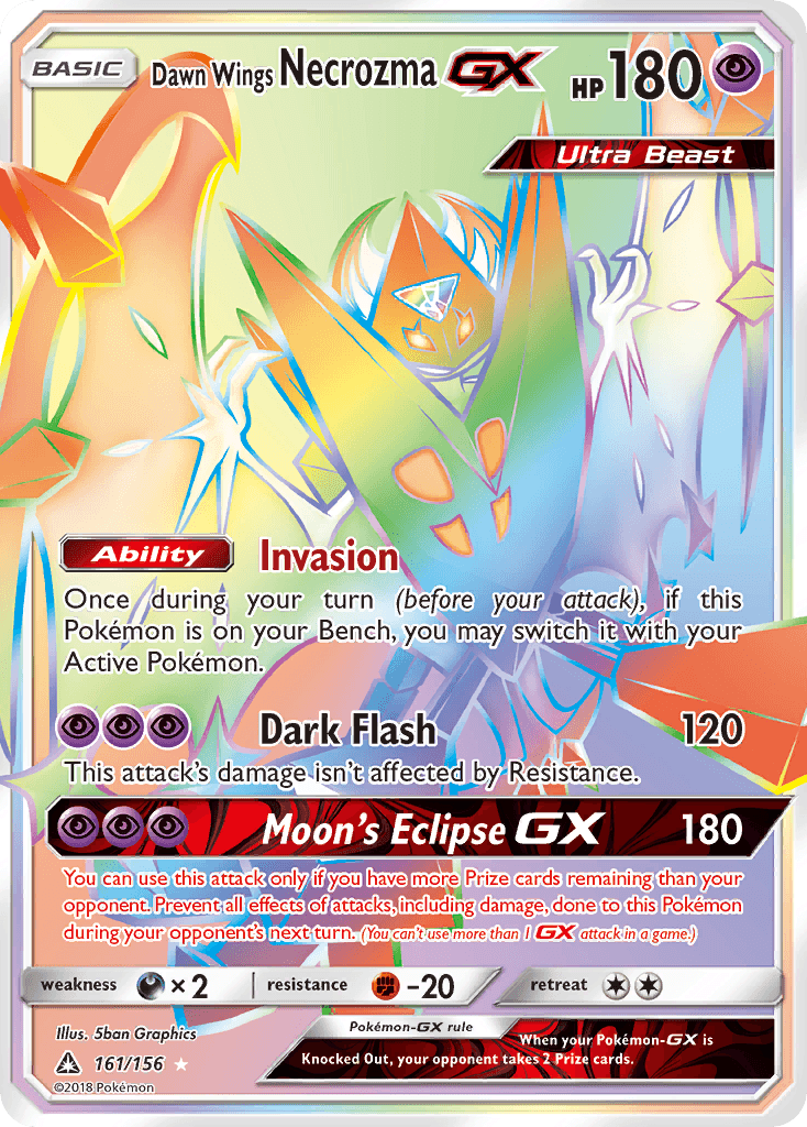 Dawn Wings Necrozma-GX: Ultra Prism