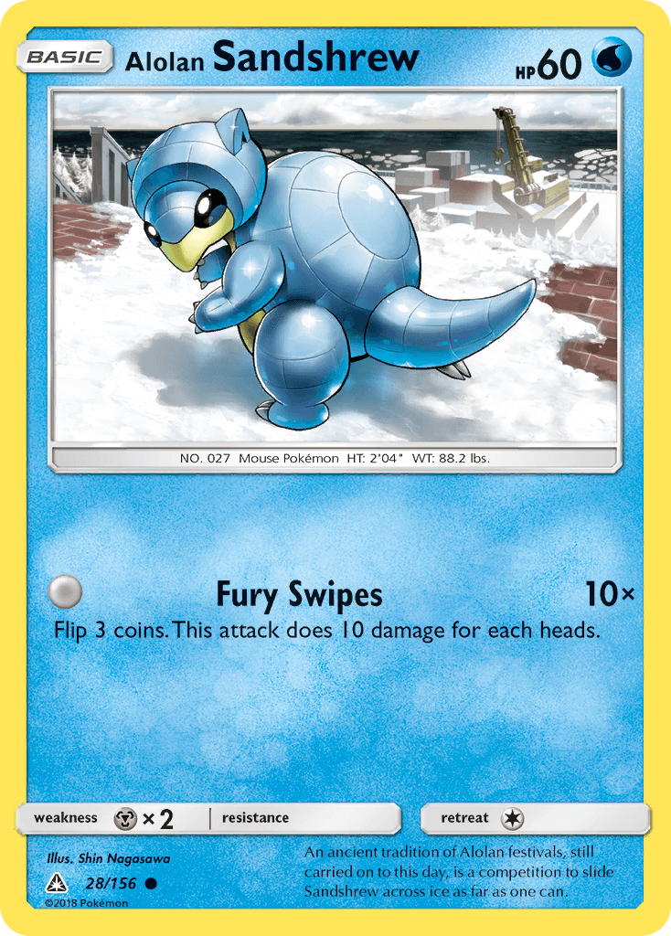 Alolan Sandshrew: Ultra Prism