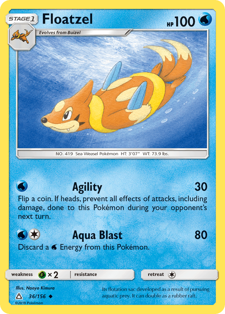 Floatzel: Ultra Prism