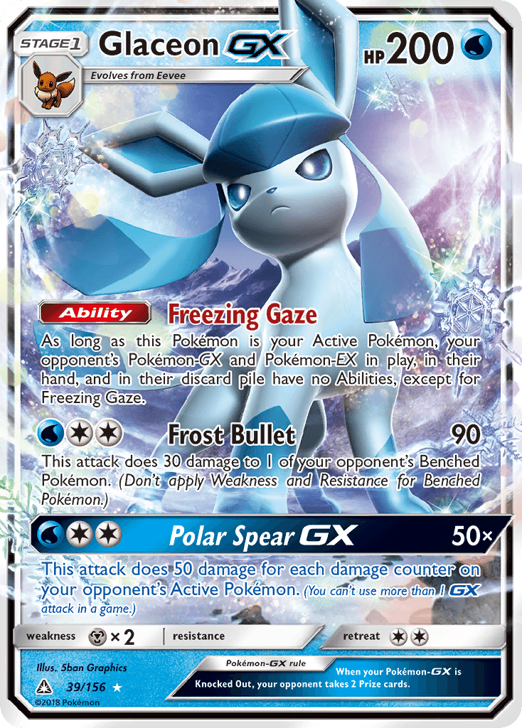 Glaceon-GX: Ultra Prism