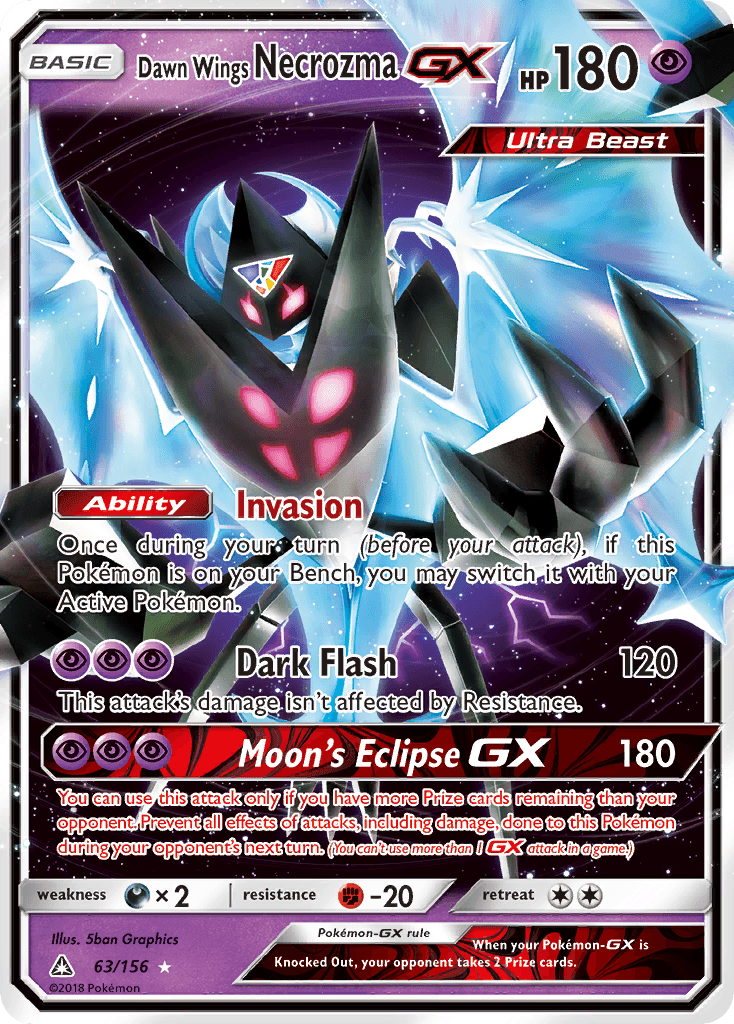 Dawn Wings Necrozma-GX: Ultra Prism
