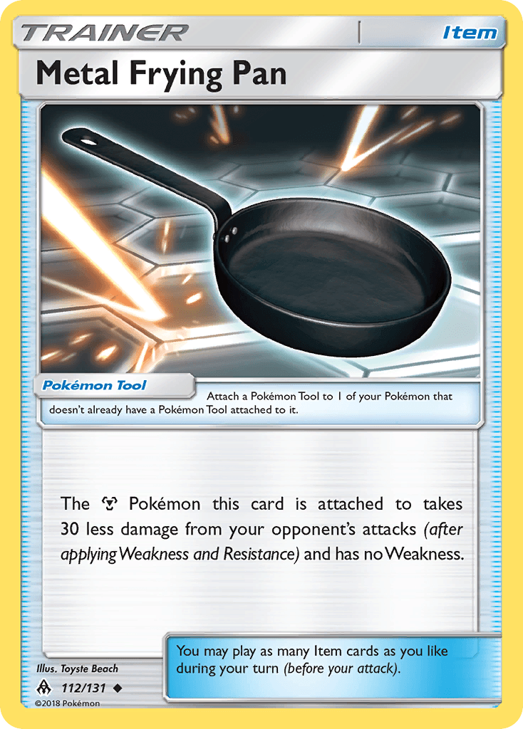 Metal Frying Pan: Forbidden Light