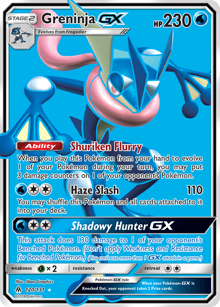 Greninja-GX: Forbidden Light