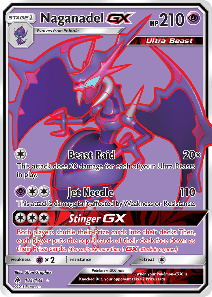 Naganadel-GX: Forbidden Light