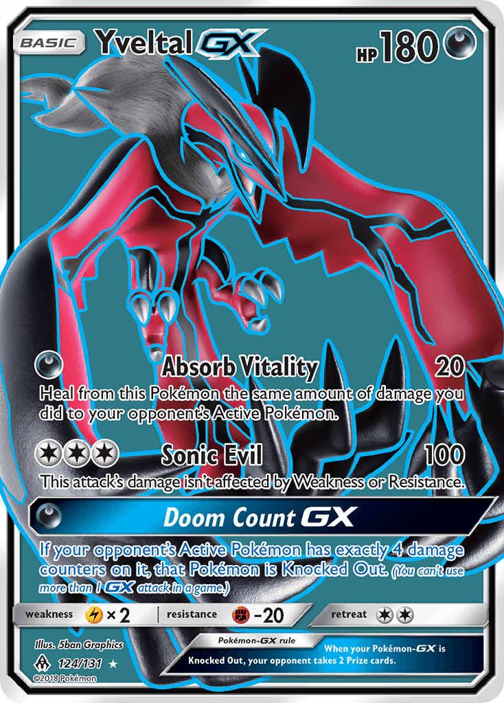 Yveltal-GX: Forbidden Light