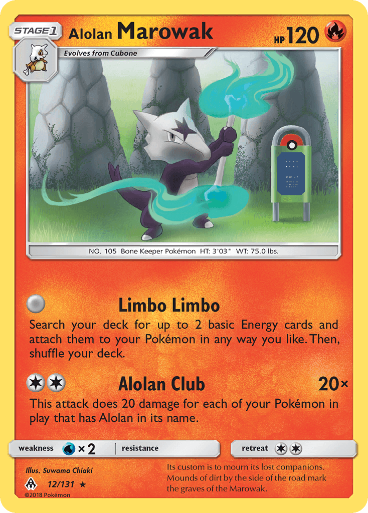 Alolan Marowak: Forbidden Light