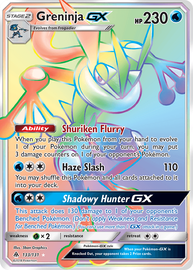 Greninja-GX: Forbidden Light