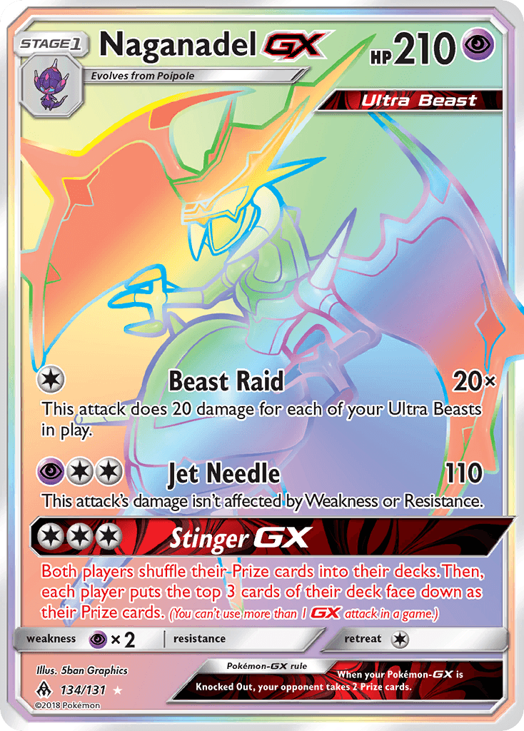 Naganadel-GX: Forbidden Light