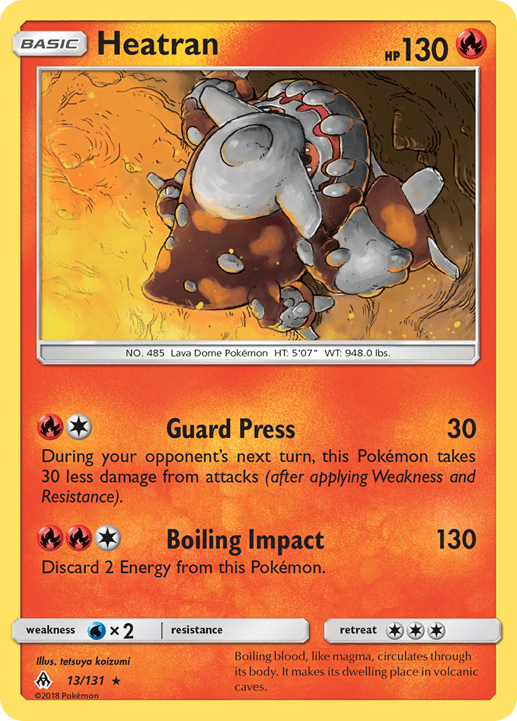 Heatran: Forbidden Light