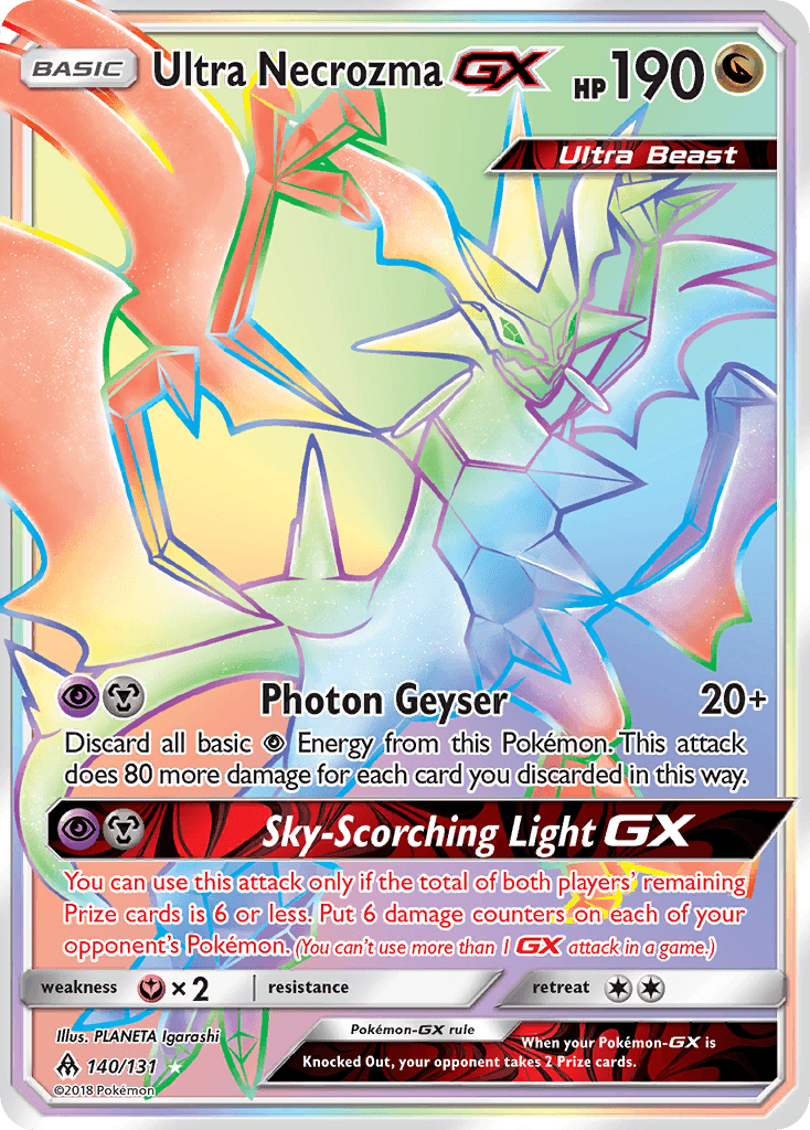 Ultra Necrozma-GX: Forbidden Light