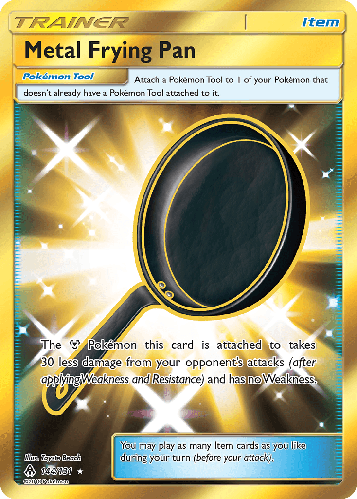 Metal Frying Pan: Forbidden Light