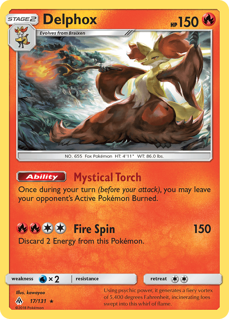 Delphox: Forbidden Light
