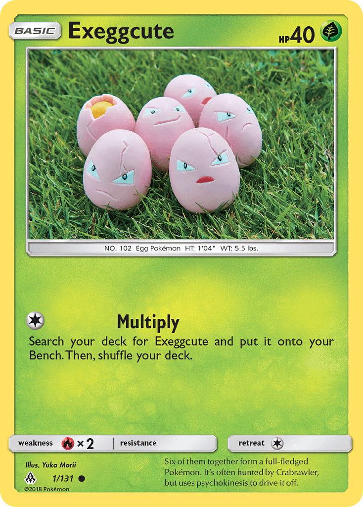 Exeggcute: Forbidden Light