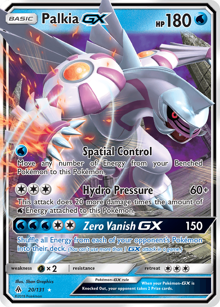 Palkia-GX: Forbidden Light