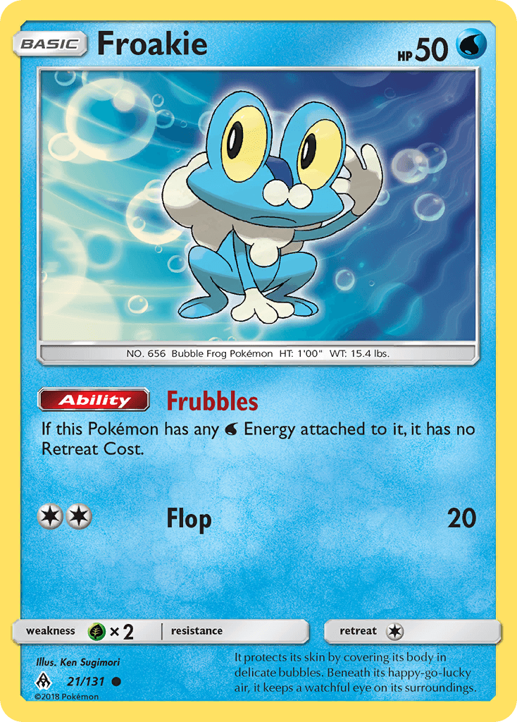 Froakie: Forbidden Light