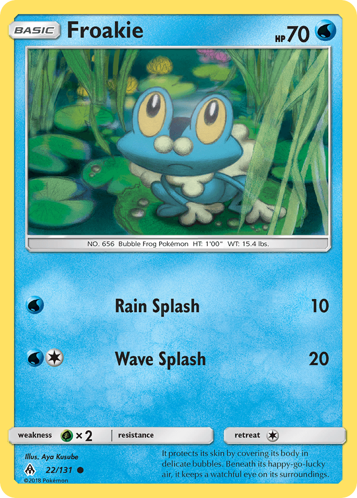 Froakie: Forbidden Light