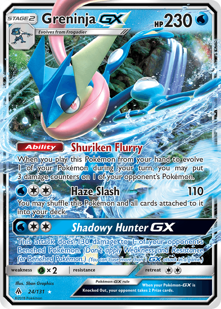 Greninja-GX: Forbidden Light