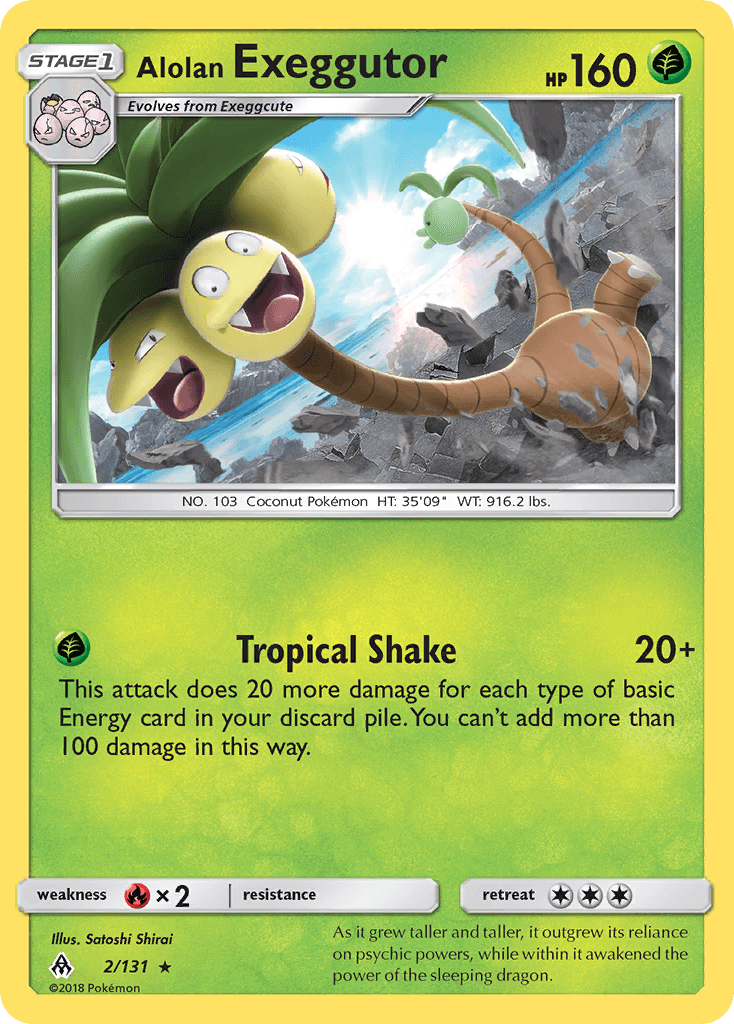 Alolan Exeggutor: Forbidden Light
