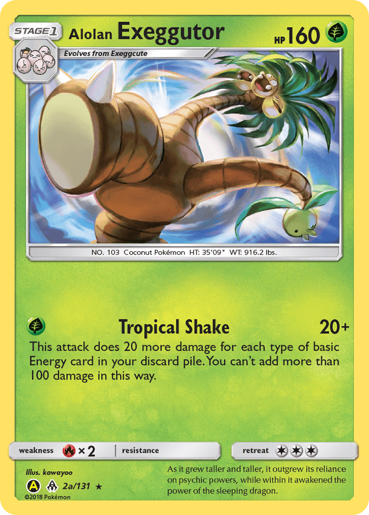 Alolan Exeggutor: Forbidden Light