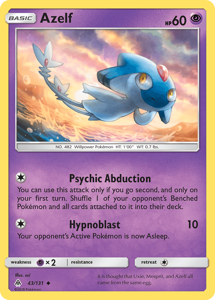 Azelf: Forbidden Light
