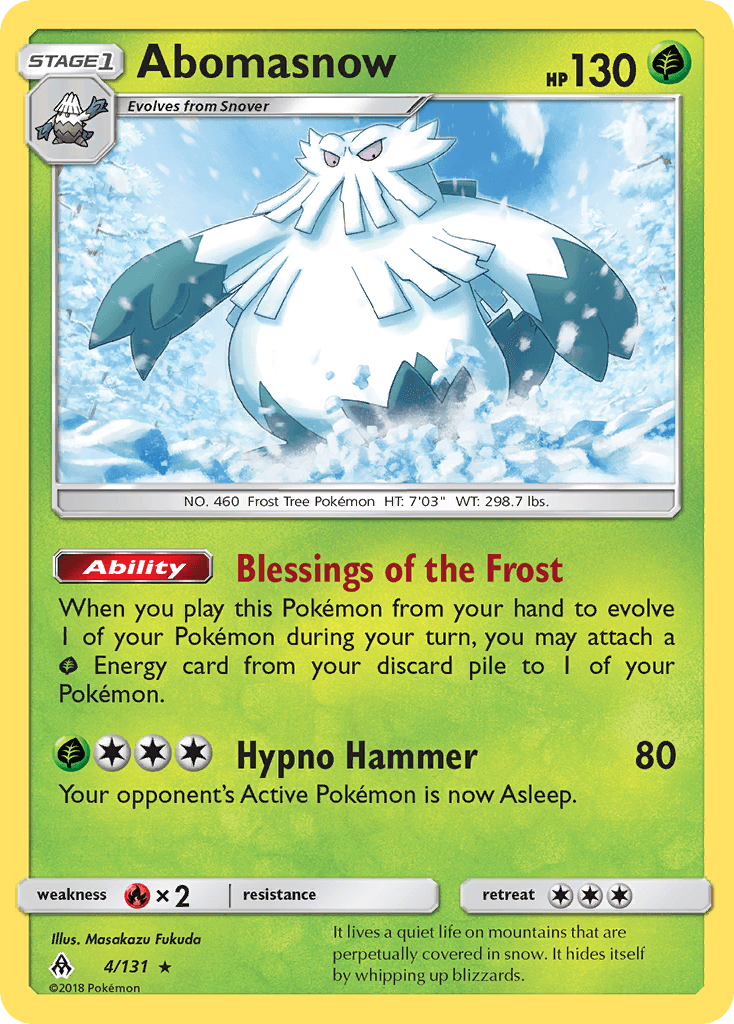 Abomasnow: Forbidden Light