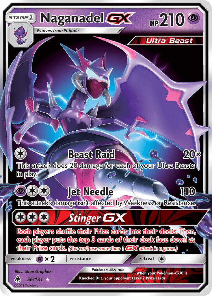 Naganadel-GX: Forbidden Light