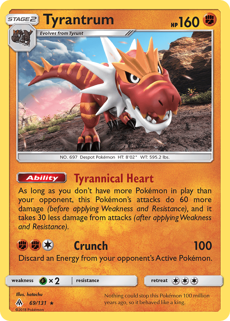 Tyrantrum: Forbidden Light