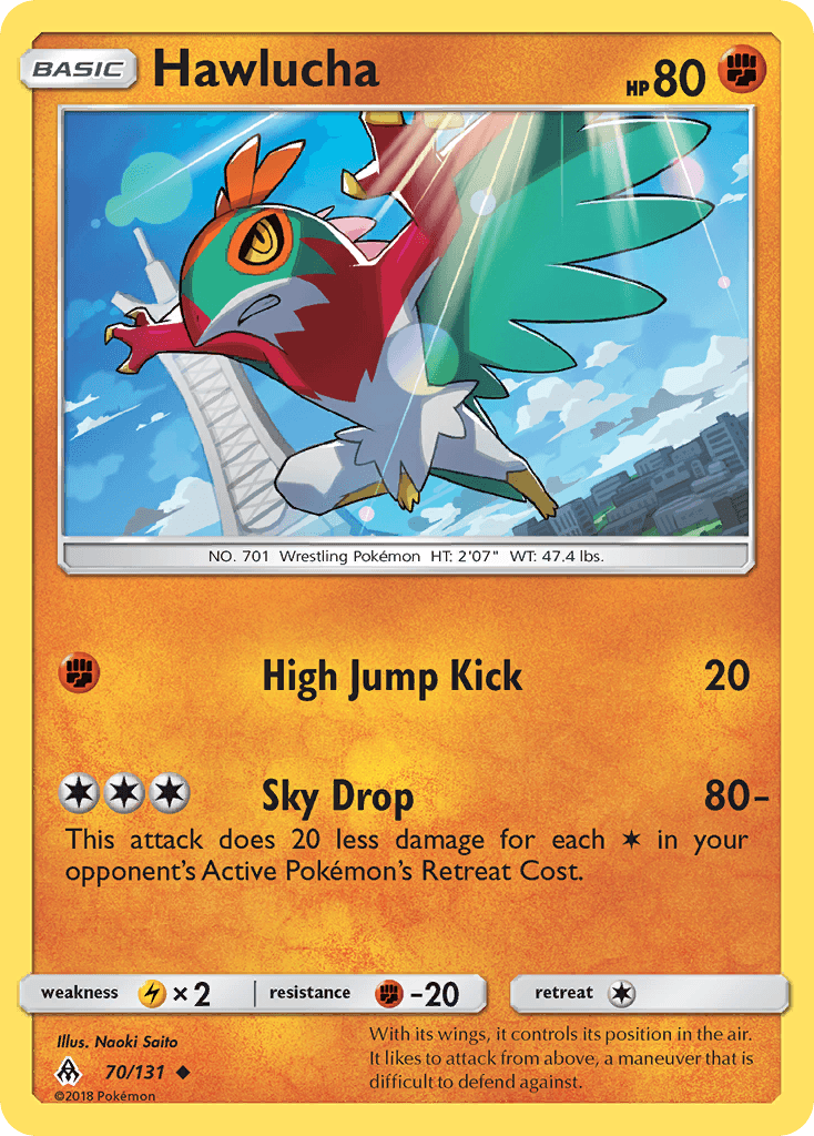 Hawlucha: Forbidden Light