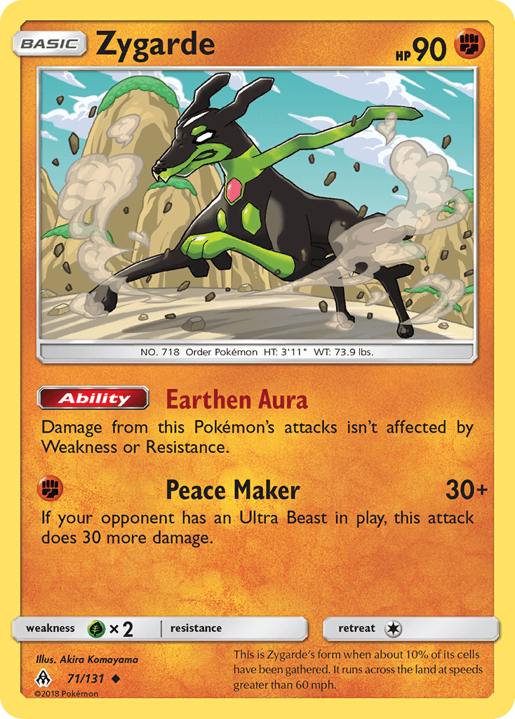Zygarde: Forbidden Light
