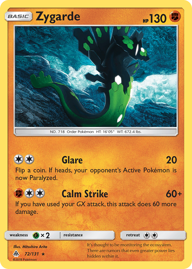 Zygarde: Forbidden Light