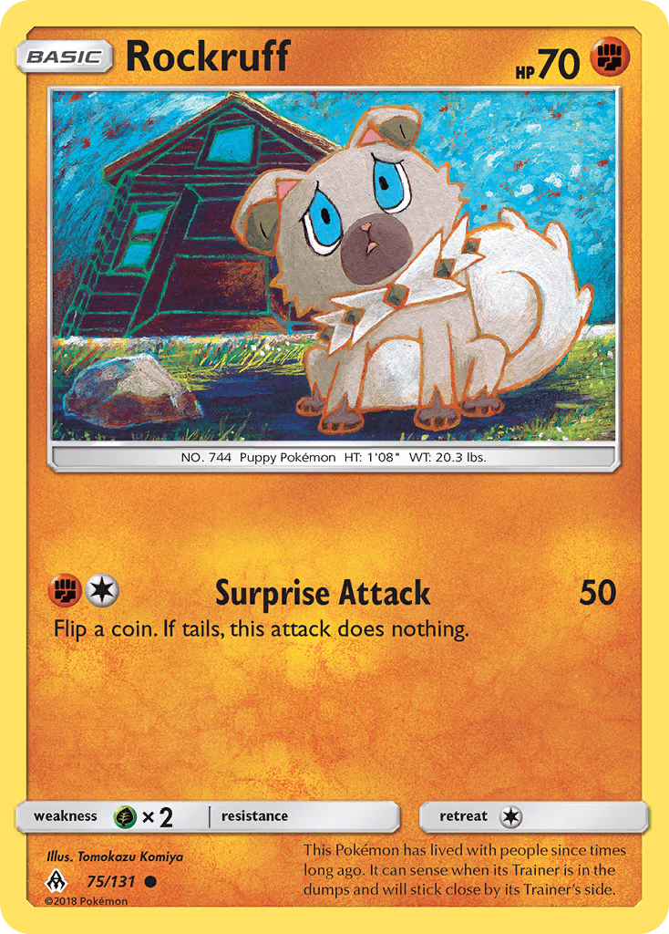 Rockruff: Forbidden Light