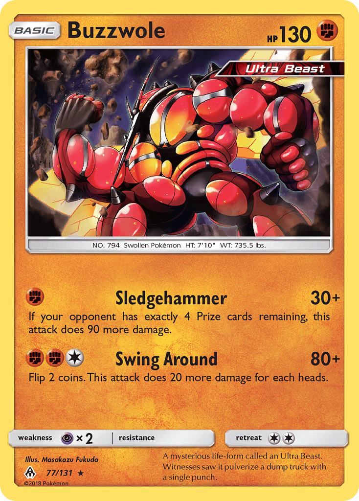 Buzzwole: Forbidden Light
