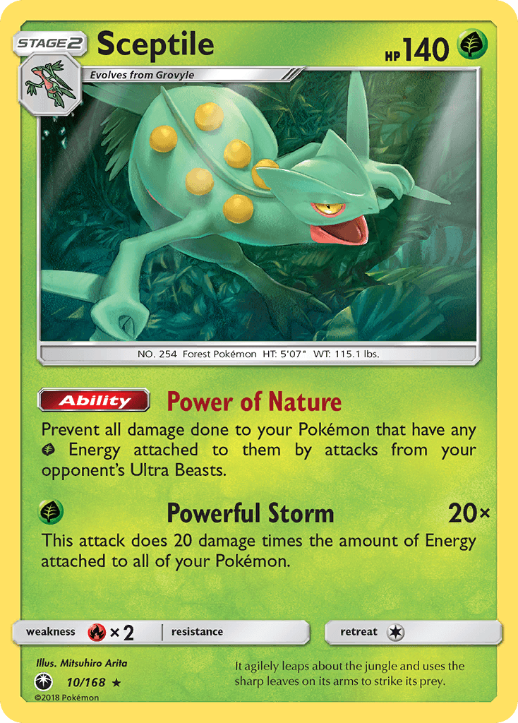 Sceptile: Celestial Storm