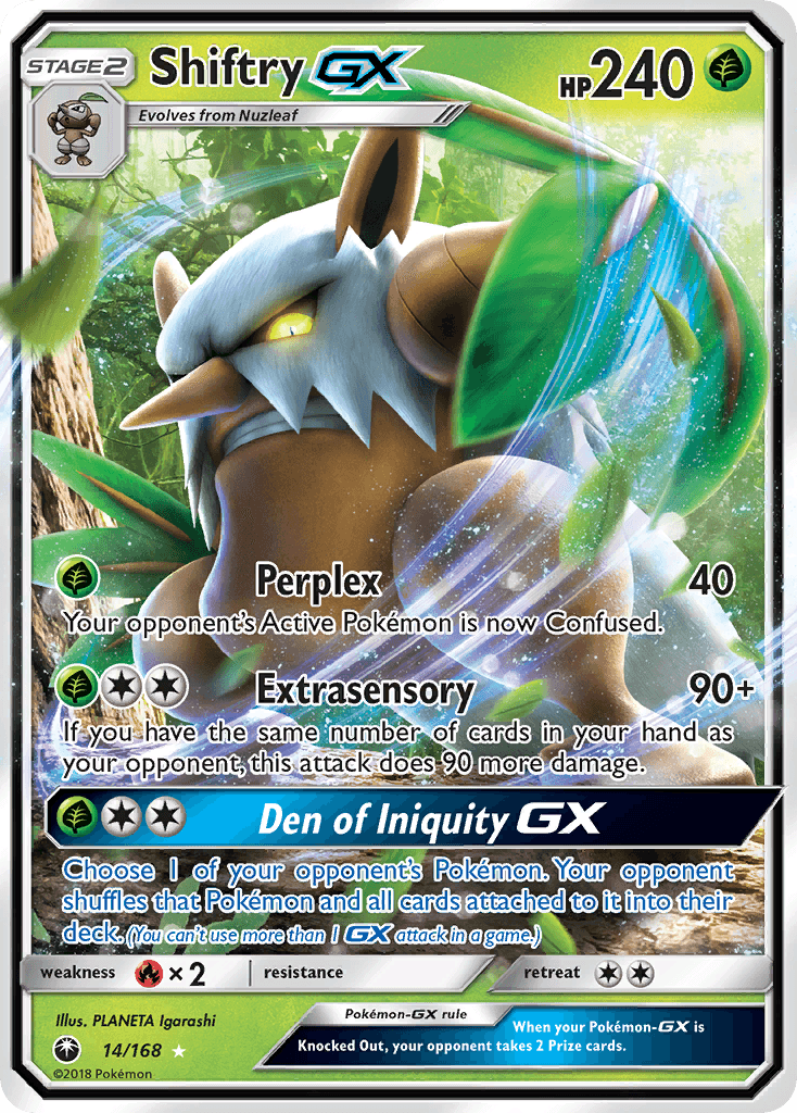 Shiftry-GX: Celestial Storm