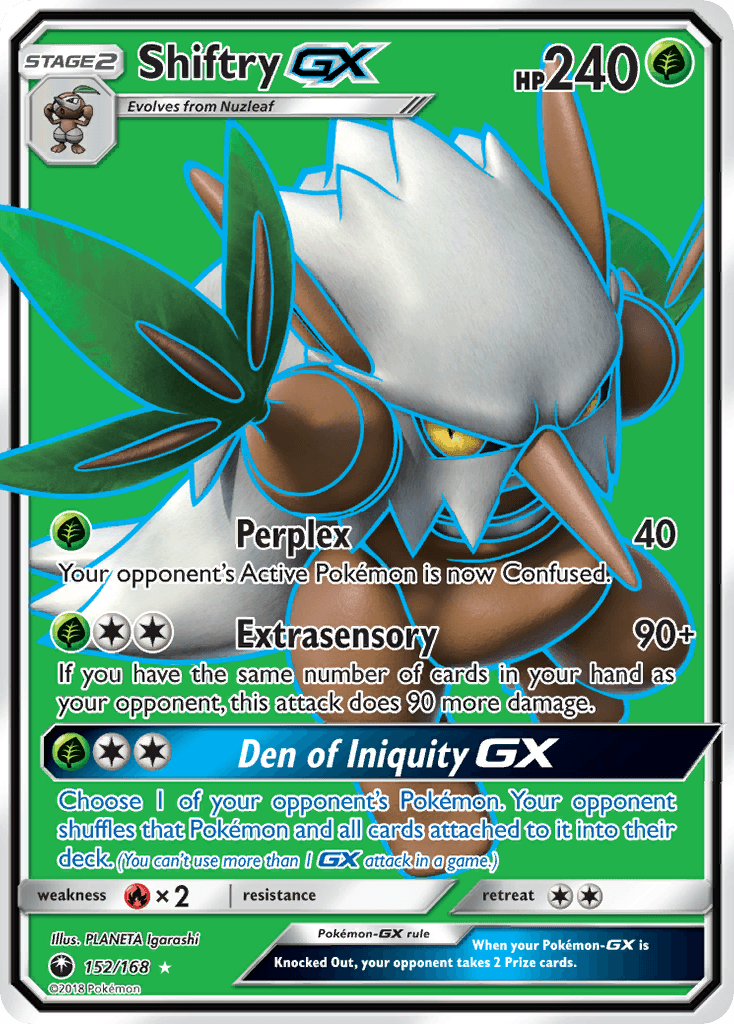 Shiftry-GX: Celestial Storm