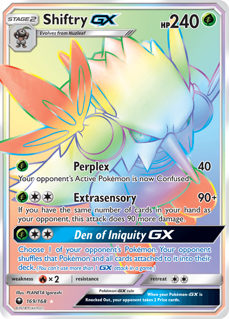 Shiftry-GX: Celestial Storm