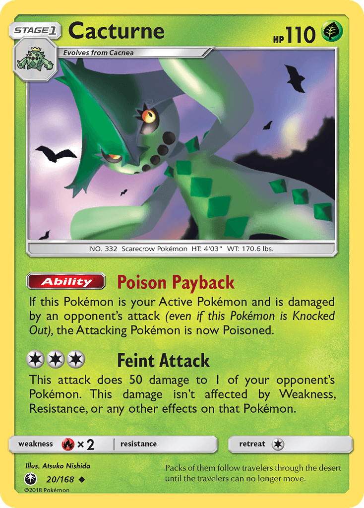 Cacturne: Celestial Storm