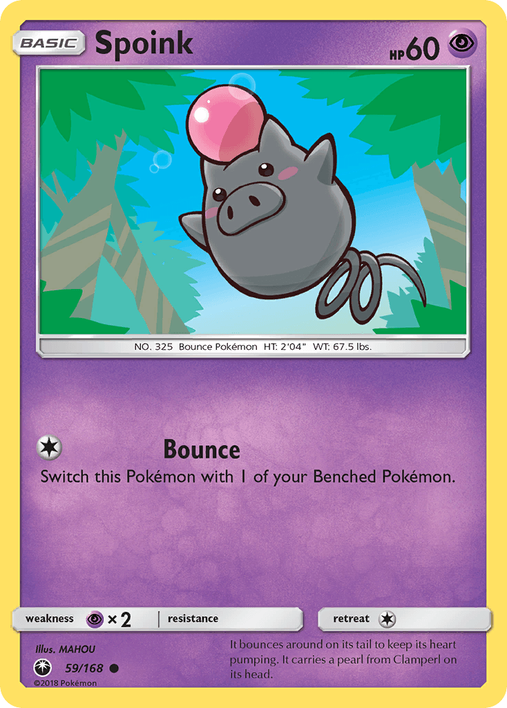 Spoink: Celestial Storm
