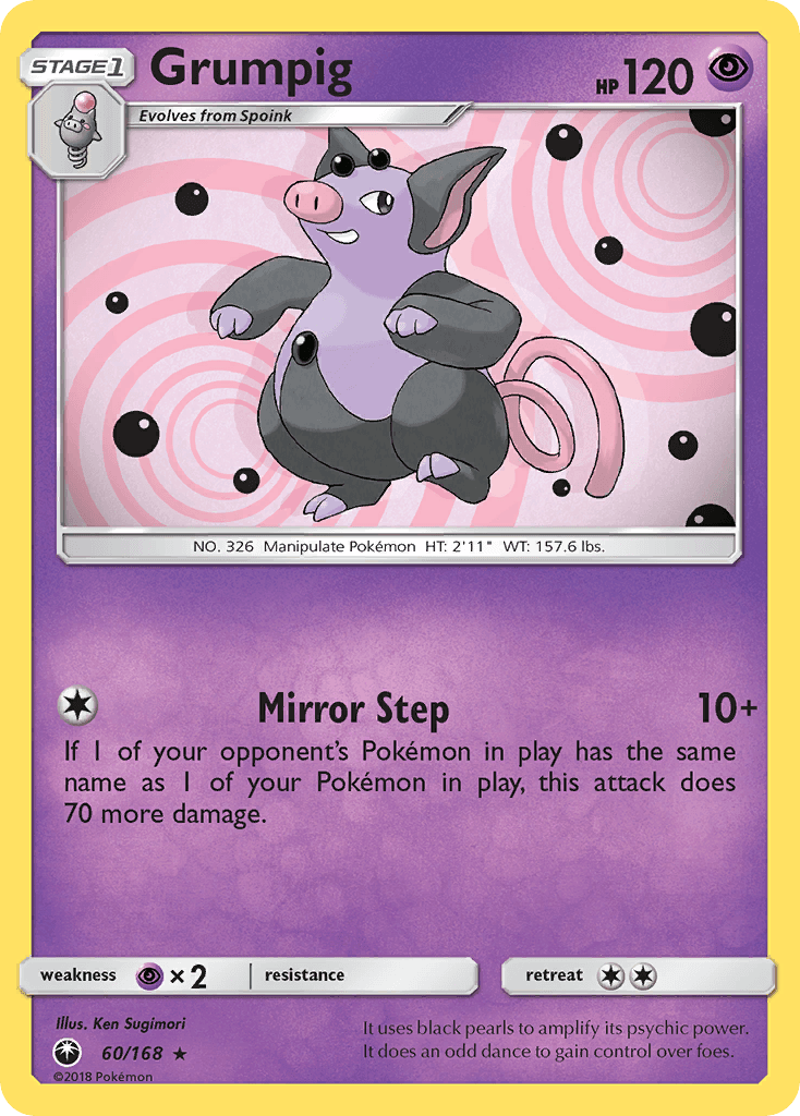 Grumpig: Celestial Storm