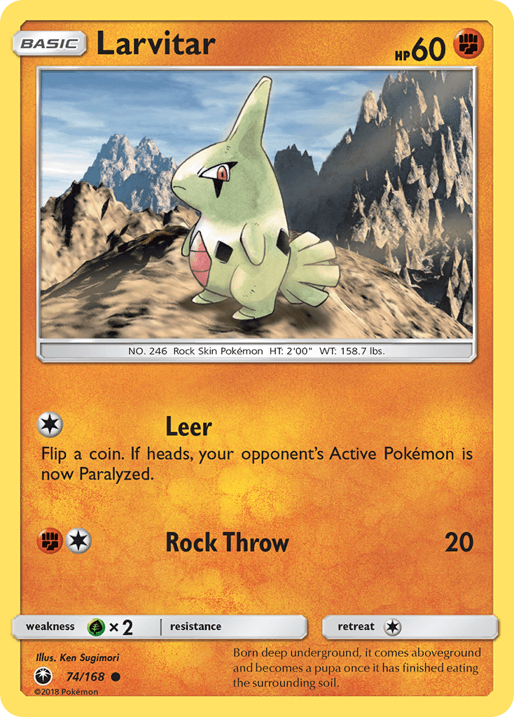 Larvitar: Celestial Storm
