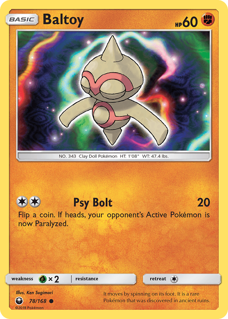 Baltoy: Celestial Storm