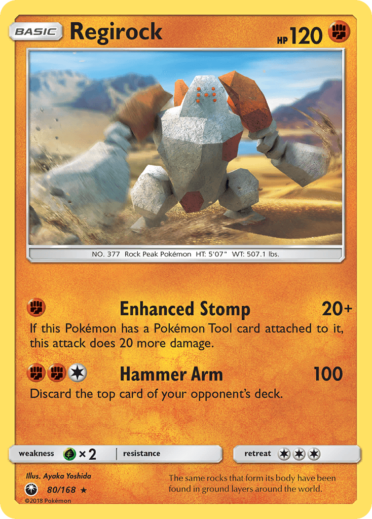 Regirock: Celestial Storm